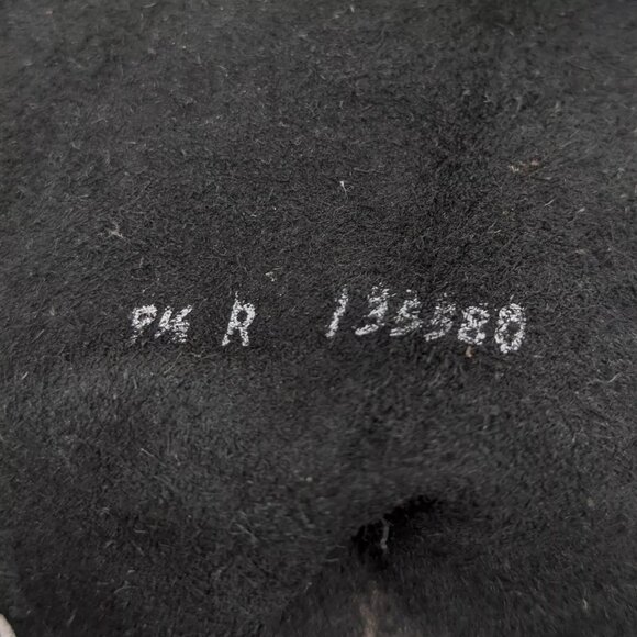 Vintage 1983 / 75 Black Combat Boot Size 9 1/2 9.5 Steel Toe 1-90 Army Military - Picture 7 of 10